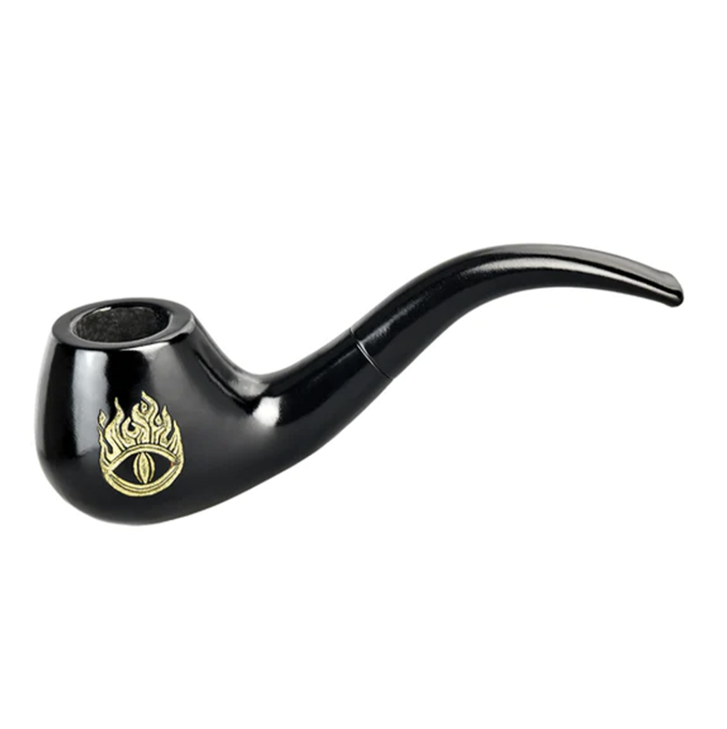 Lord of the Rings Hand Pipe SAURON™ Bent Apple Smoking Pipe *ATX Only